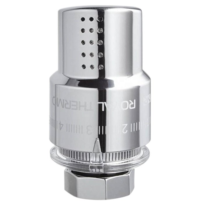 Термоголовка жидкостная Royal Thermo Design М30х1,5 (хром)