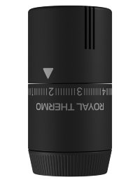 Термоголовка жидкостная Royal Thermo Design М30х1,5 (черный soft touch)1