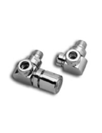 Valvola elegant a squadra lucida termostatizzabile