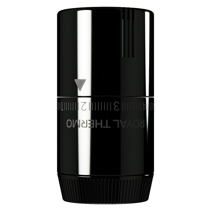 Термоголовка жидкостная Royal Thermo Design М30х1,5 (хром черный)