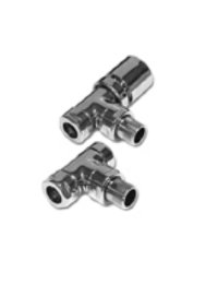 Valvola elegant a squadra satinata termostatizzabile