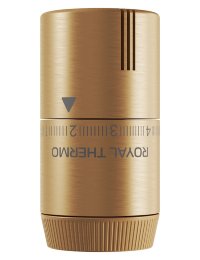 Термоголовка жидкостная Royal Thermo Design М30х1,5 (золото матовое)