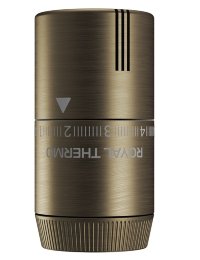 Термоголовка жидкостная Royal Thermo Design М30х1,5 (бронза)
