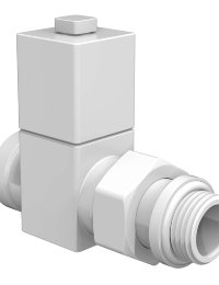 Набор ручной регулировки CUBE прямой 1/2 белый 