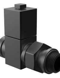 Набор ручной регулировки CUBE прямой 1/2 черный