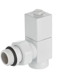 Набор ручной регулировки CUBE угловой 1/2 белый