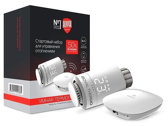 Набор для интеллектуального дистанционного управления радиатором RT 1