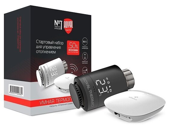 Набор для интеллектуального дистанционного управления радиатором RT 1