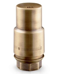 Термоголовка жидкостная ROYAL THERMO Design PRO М30х1,5 бронза