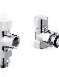 Набор термостатический для радиатора осевой ROYAL THERMO Design 1/2&quot;М30х1,5 Хром 