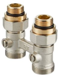 Узел нижнего подключения Royal Thermo прямой ½&quot;х3/4&quot;EK 