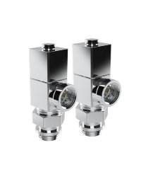 Набор ручной регулировки CUBE осевой 1/2 хром