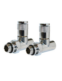 Набор ручной регулировки PIANO прямой 1/2 хром  